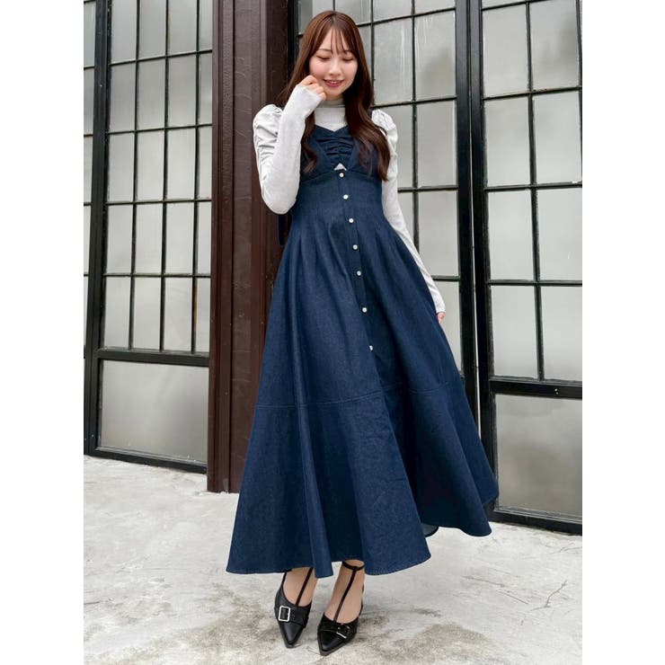 ブラトップレイヤードワンピース | dazzlin | 詳細画像11 