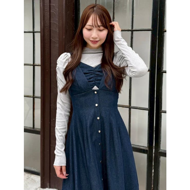 ブラトップレイヤードワンピース | dazzlin | 詳細画像15 