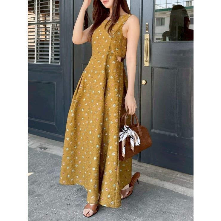 TOYジャカードカットアウトワンピース | dazzlin | 詳細画像11 