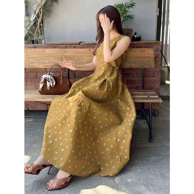 TOYジャカードカットアウトワンピース | dazzlin | 詳細画像14 