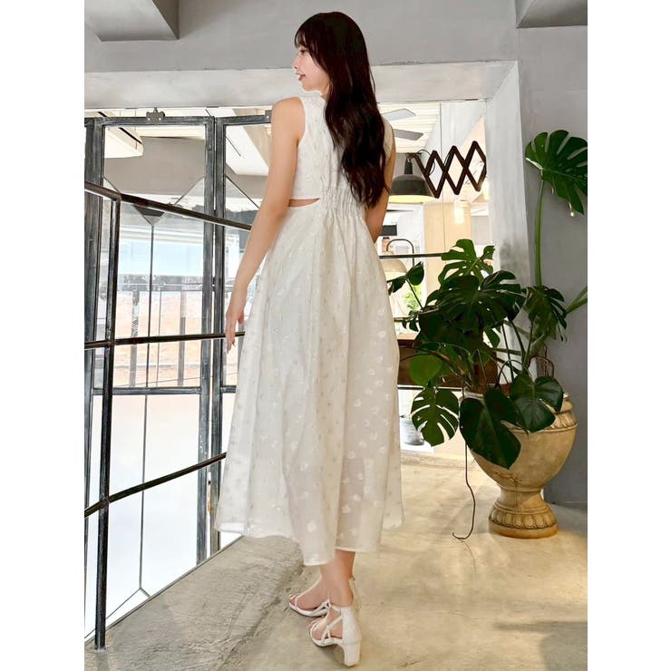 TOYジャカードカットアウトワンピース | dazzlin | 詳細画像16 