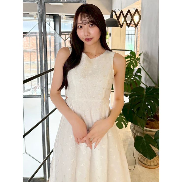 TOYジャカードカットアウトワンピース | dazzlin | 詳細画像19 