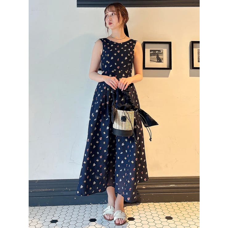 TOYジャカードカットアウトワンピース | dazzlin | 詳細画像21 