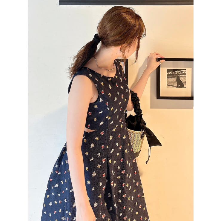 TOYジャカードカットアウトワンピース | dazzlin | 詳細画像26 