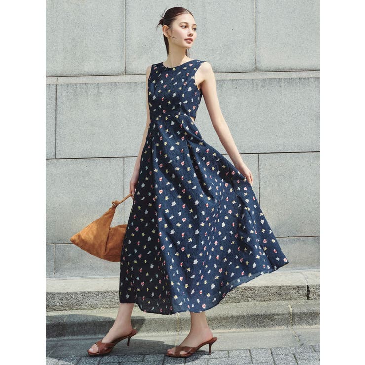 TOYジャカードカットアウトワンピース | dazzlin | 詳細画像6 