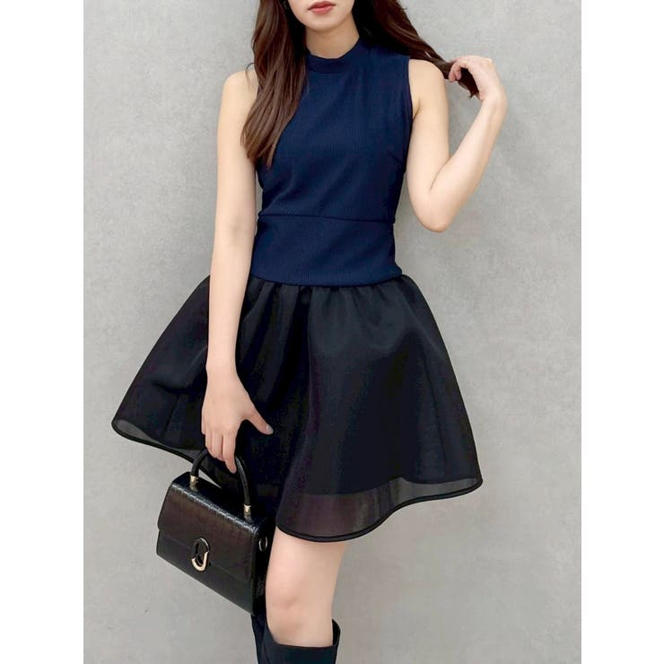 ローライズボンディングワンピース | dazzlin | 詳細画像10 