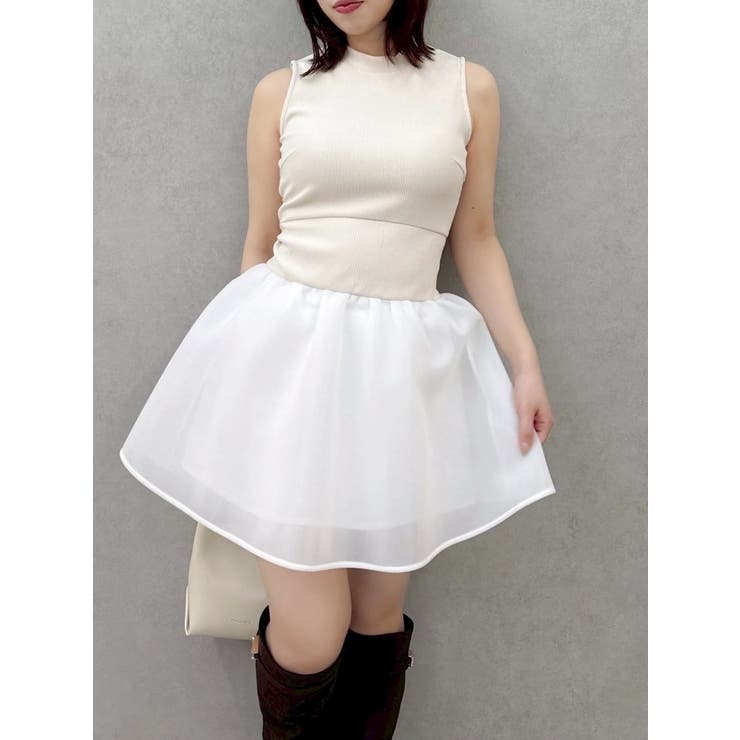 ローライズボンディングワンピース | dazzlin | 詳細画像20 