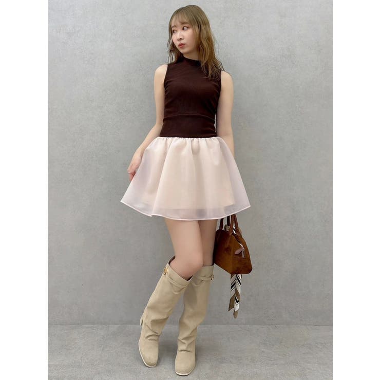 ローライズボンディングワンピース | dazzlin | 詳細画像27 