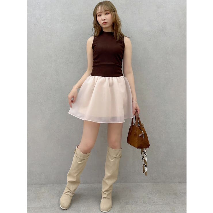 ローライズボンディングワンピース | dazzlin | 詳細画像28 