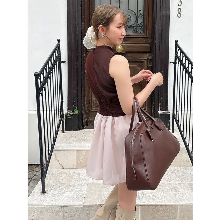 ローライズボンディングワンピース | dazzlin | 詳細画像4 