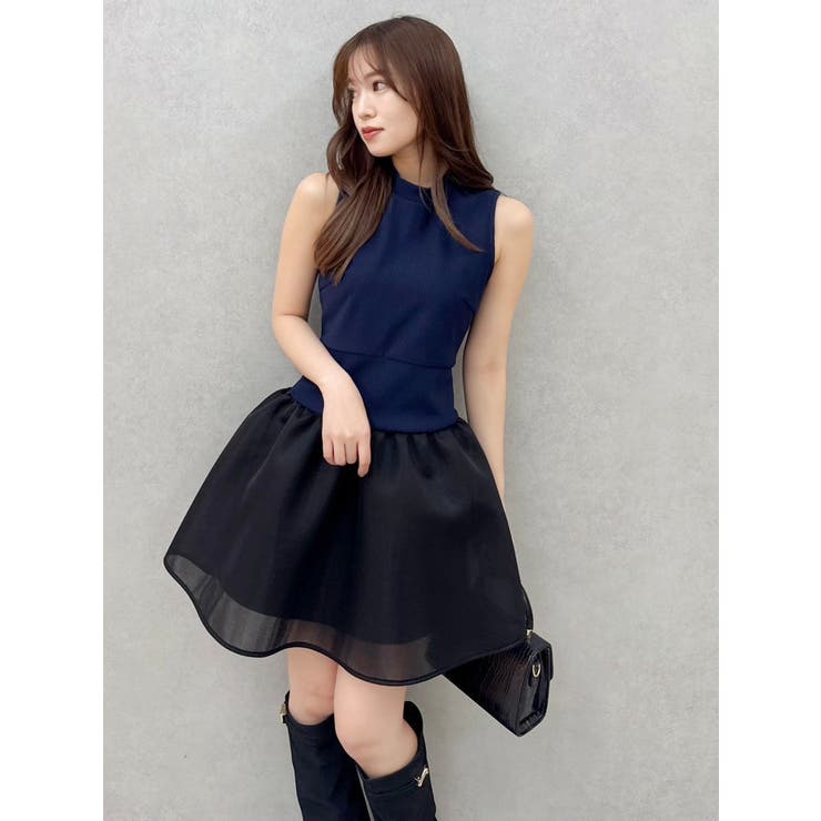 ローライズボンディングワンピース | dazzlin | 詳細画像8 