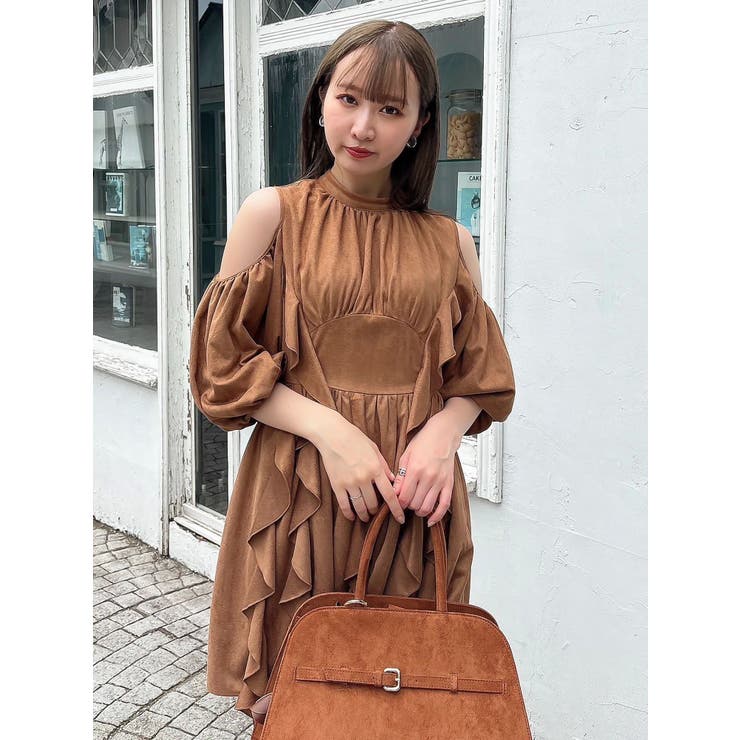 カタアキフリルミニワンピース | dazzlin | 詳細画像24 