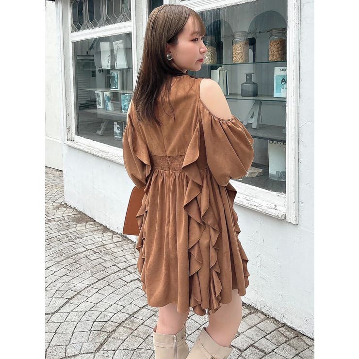 カタアキフリルミニワンピース | dazzlin | 詳細画像25 