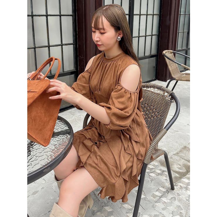 カタアキフリルミニワンピース | dazzlin | 詳細画像36 