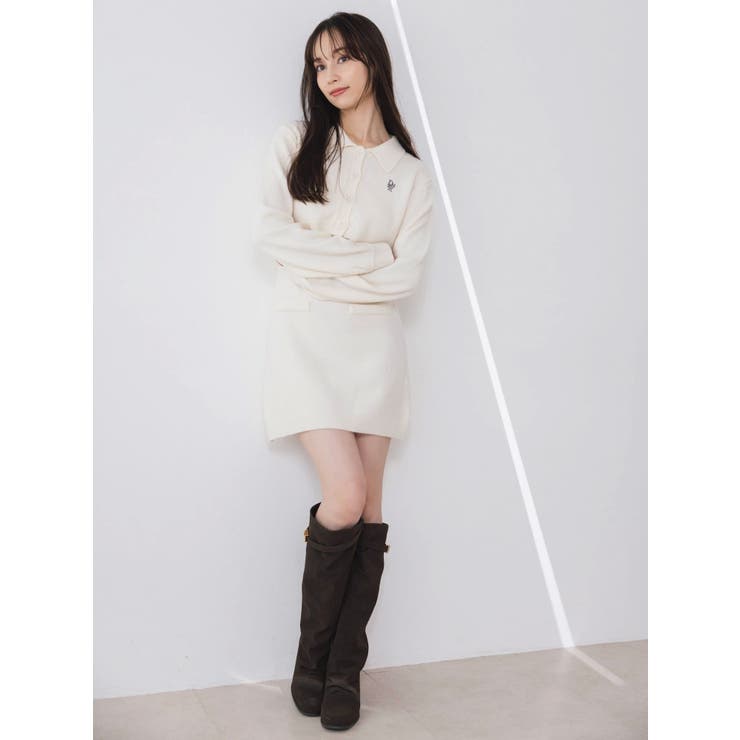 2ピースニットミニワンピース | dazzlin | 詳細画像10 