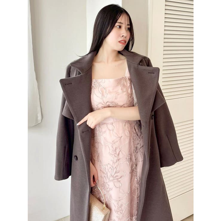 【藤井サチコラボ】ラメ刺繍チュール2WAYスリーブドレス | dazzlin | 詳細画像38 