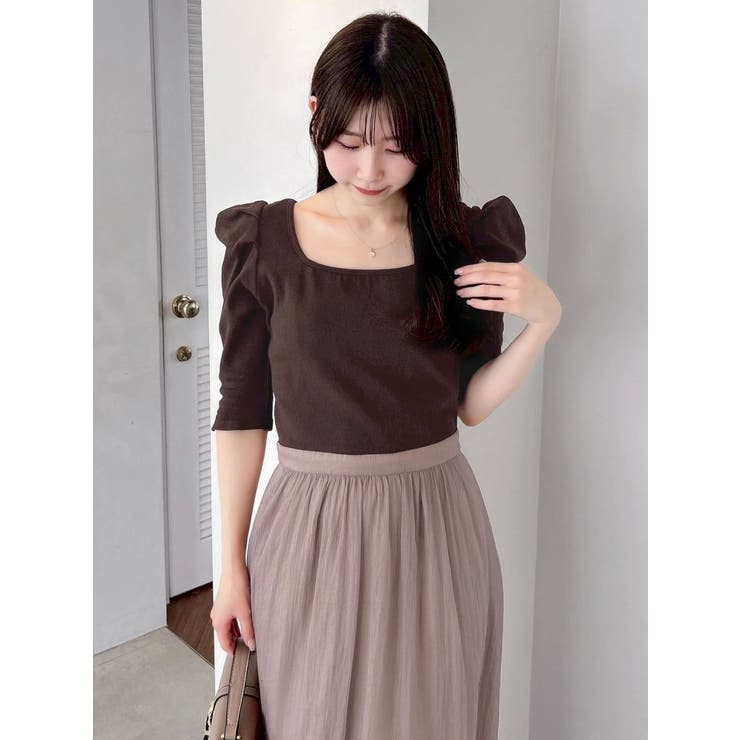 【藤井サチコラボ】パワショルドッキングワンピース | dazzlin | 詳細画像41 