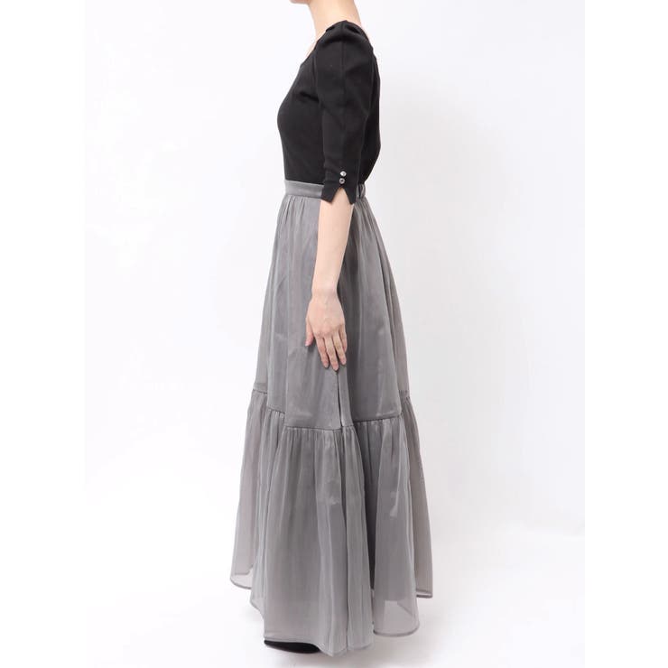 【藤井サチコラボ】パワショルドッキングワンピース | dazzlin | 詳細画像45 