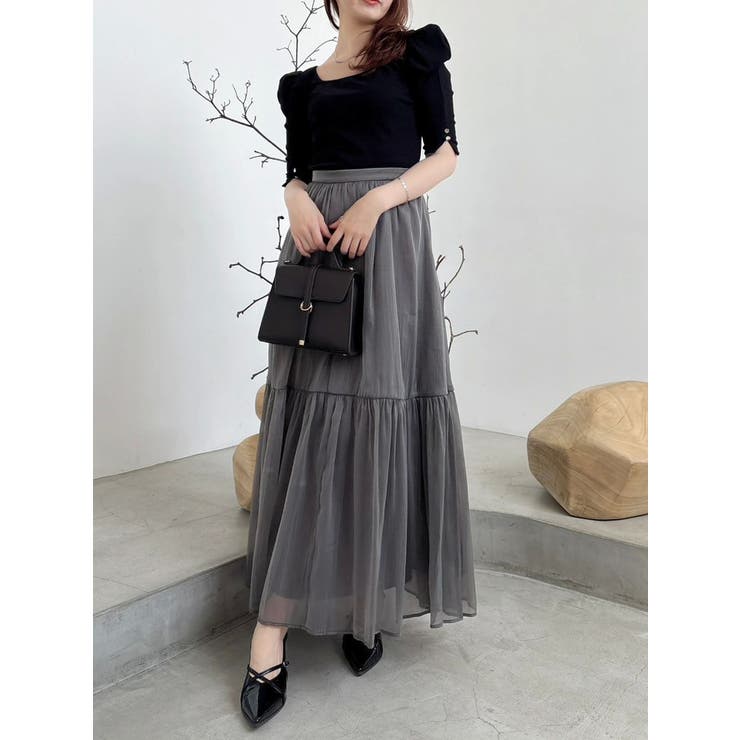 ブラック | 【藤井サチコラボ】パワショルドッキングワンピース | dazzlin