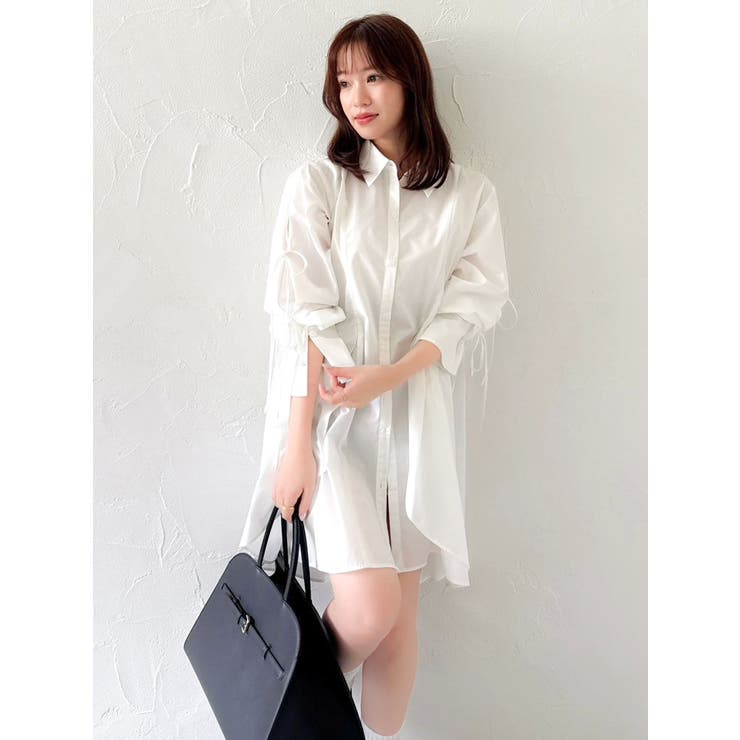 シャツイレフレアミニワンピース | dazzlin | 詳細画像16 