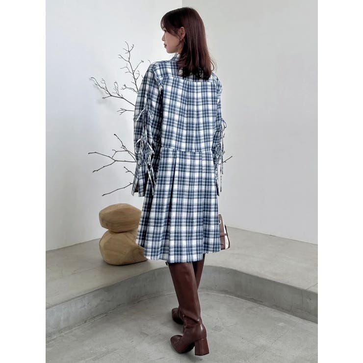 シャツイレフレアミニワンピース | dazzlin | 詳細画像23 