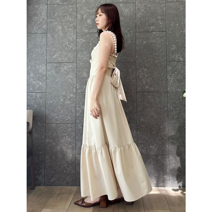 【吉田朱里】パール2wayボリュームワンピース | dazzlin | 詳細画像33 