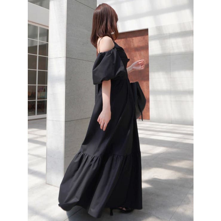 【吉田朱里】パール2wayボリュームワンピース | dazzlin | 詳細画像47 