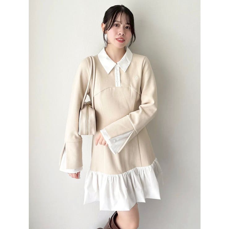 【WEB限定】ポロバルーンスソミニワンピース | dazzlin | 詳細画像11 