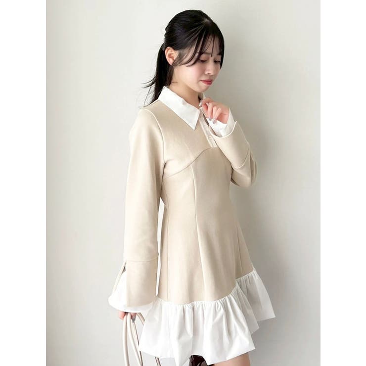 【WEB限定】ポロバルーンスソミニワンピース | dazzlin | 詳細画像13 