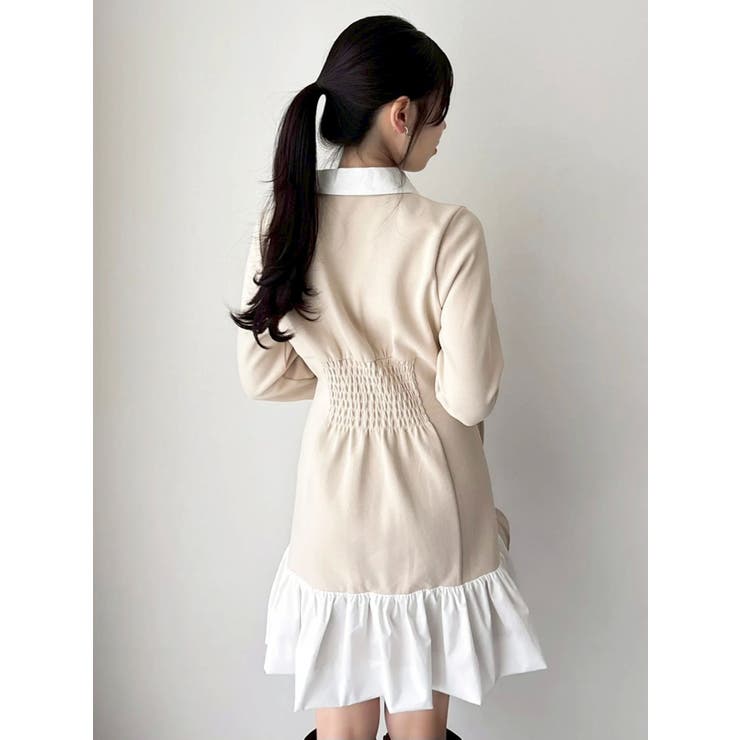 【WEB限定】ポロバルーンスソミニワンピース | dazzlin | 詳細画像14 