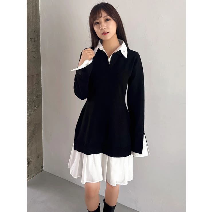 【WEB限定】ポロバルーンスソミニワンピース | dazzlin | 詳細画像25 