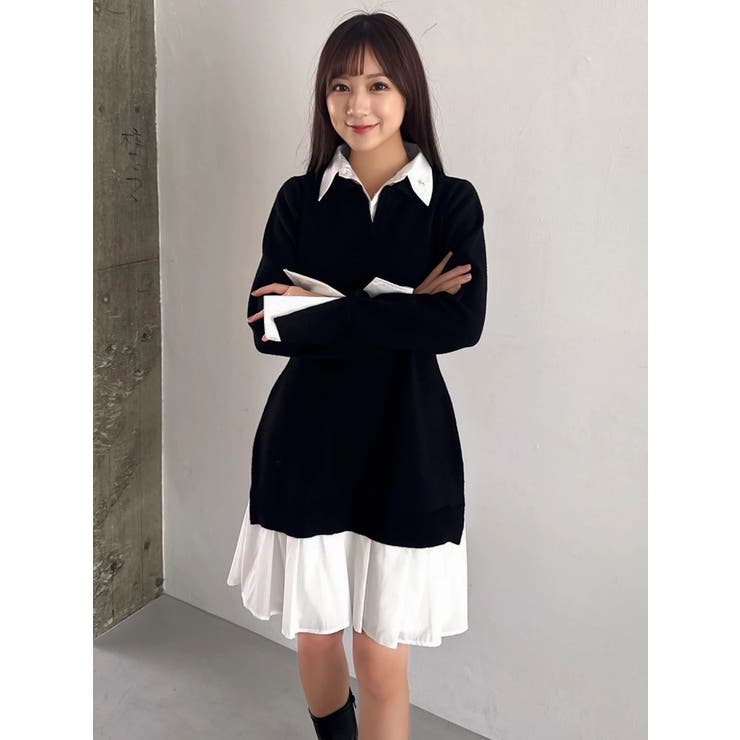 【WEB限定】ポロバルーンスソミニワンピース | dazzlin | 詳細画像26 