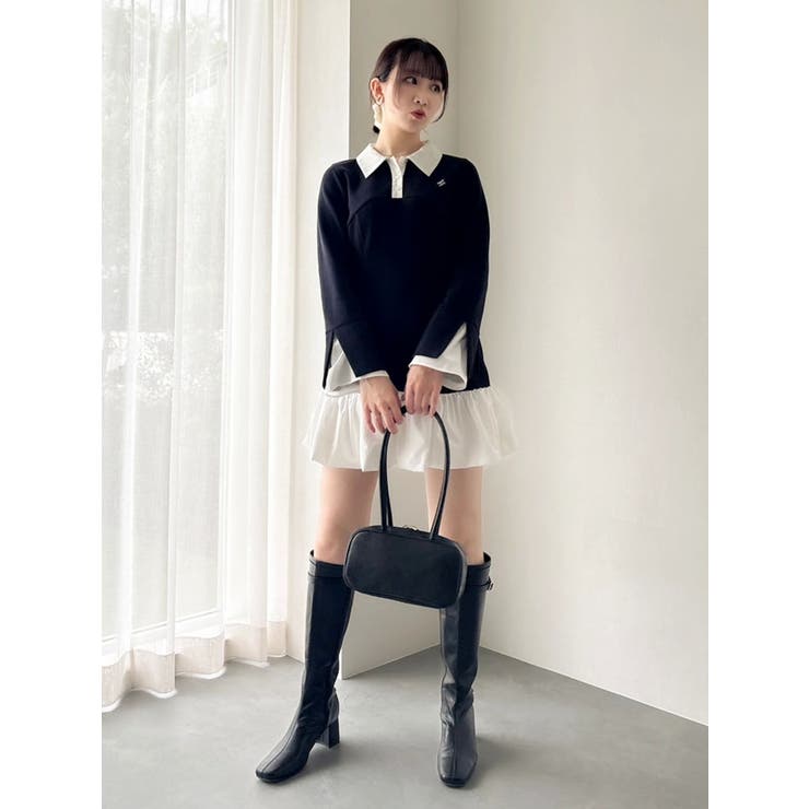 【WEB限定】ポロバルーンスソミニワンピース | dazzlin | 詳細画像35 