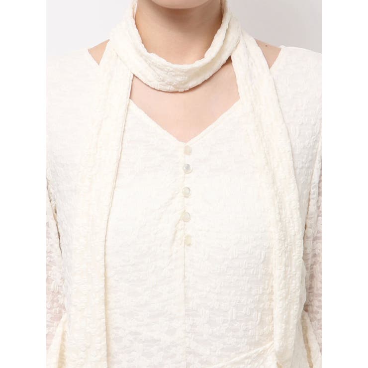 アシメフリルレースワンピース | dazzlin | 詳細画像29 