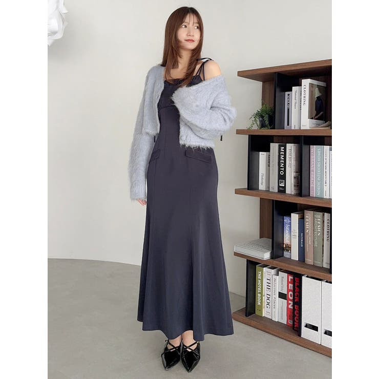 レイヤードライクリボンキャミワンピース | dazzlin | 詳細画像16 