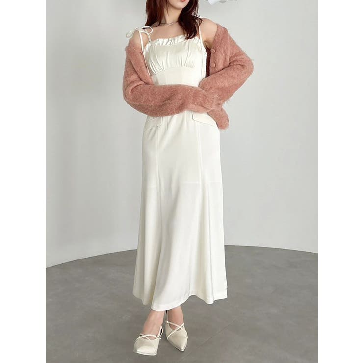 レイヤードライクリボンキャミワンピース | dazzlin | 詳細画像32 