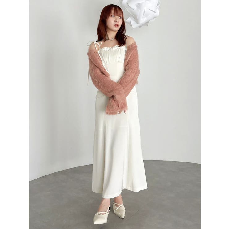 レイヤードライクリボンキャミワンピース | dazzlin | 詳細画像33 