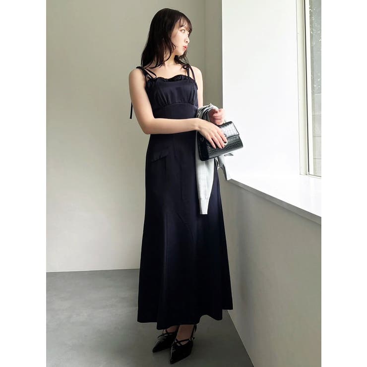 レイヤードライクリボンキャミワンピース | dazzlin | 詳細画像36 