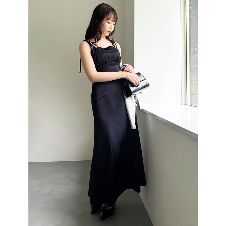 レイヤードライクリボンキャミワンピース | dazzlin | 詳細画像37 