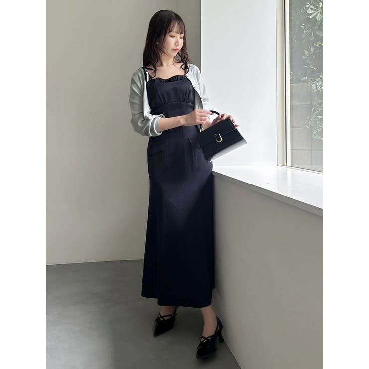 レイヤードライクリボンキャミワンピース | dazzlin | 詳細画像39 