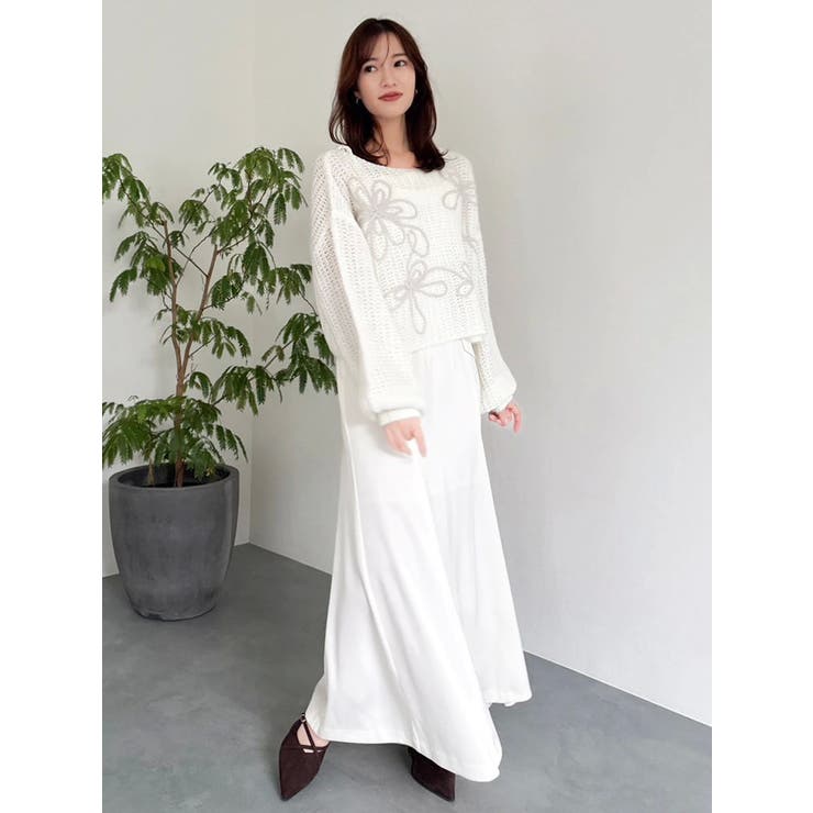 レイヤードライクリボンキャミワンピース | dazzlin | 詳細画像46 