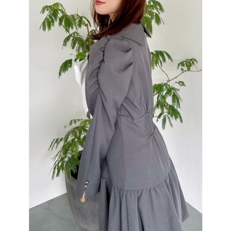 バルーンチェックミニワンピース | dazzlin | 詳細画像24 