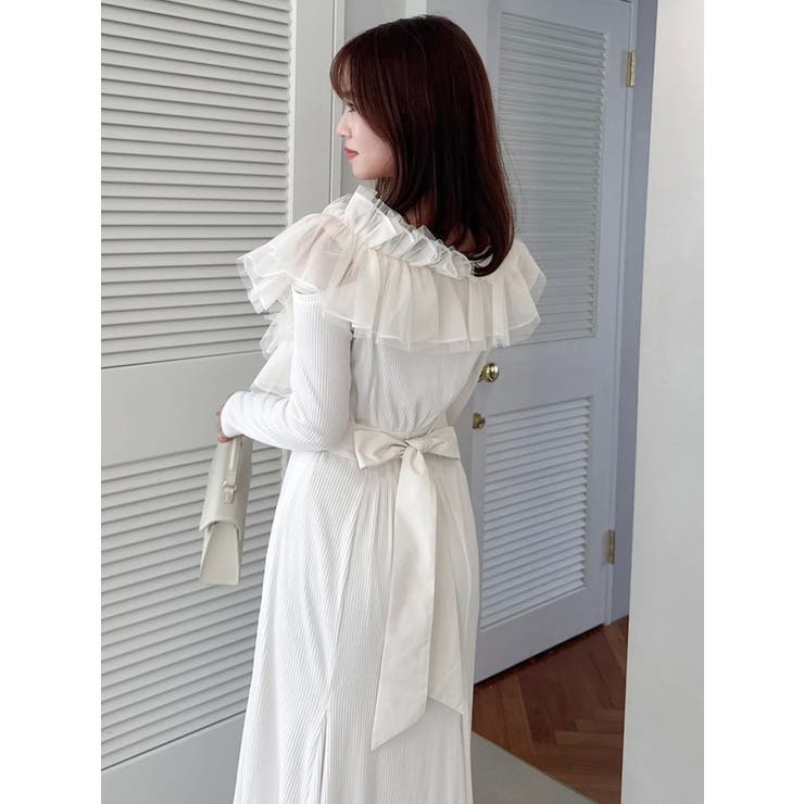 クロスフリルカットワンピース | dazzlin | 詳細画像14 