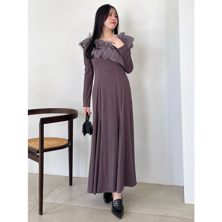 クロスフリルカットワンピース | dazzlin | 詳細画像16 