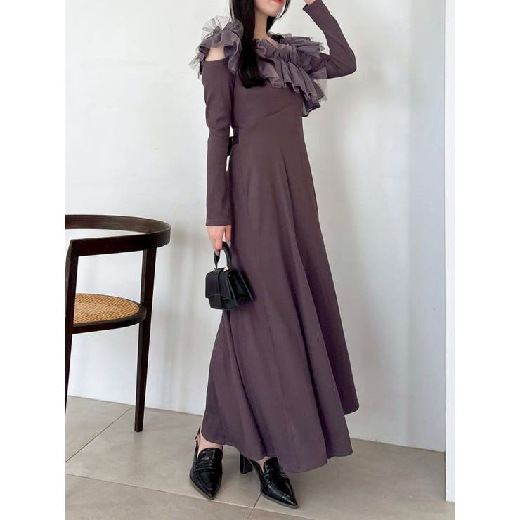 クロスフリルカットワンピース | dazzlin | 詳細画像19 