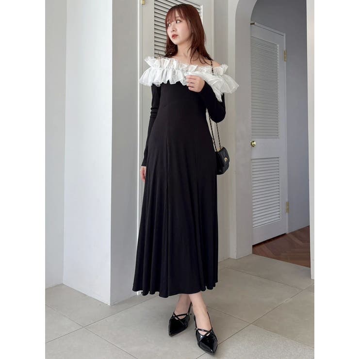 クロスフリルカットワンピース | dazzlin | 詳細画像29 