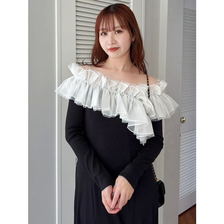 クロスフリルカットワンピース | dazzlin | 詳細画像31 