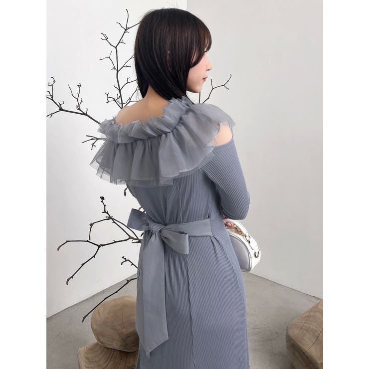 クロスフリルカットワンピース | dazzlin | 詳細画像45 