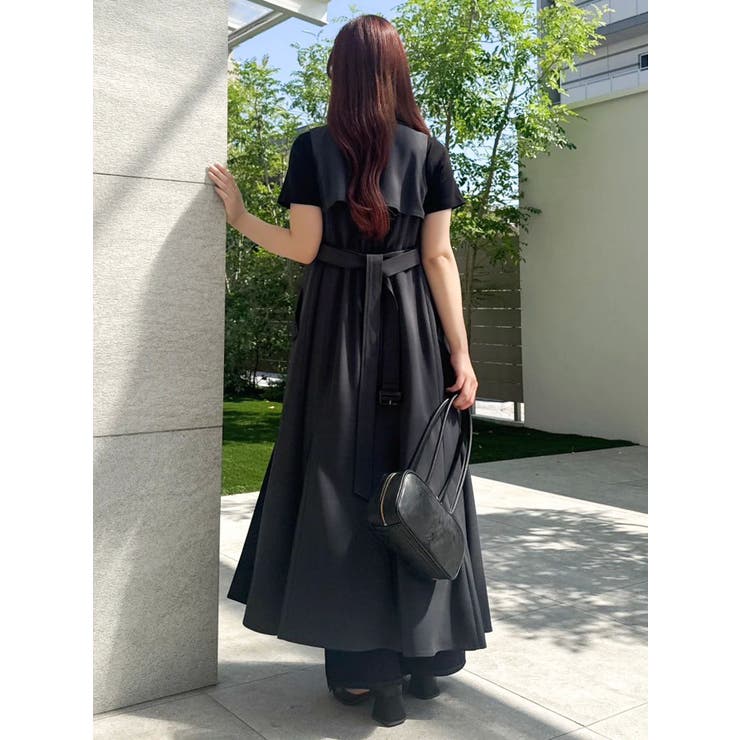 【WEB限定カラーあり】トレンチディティールジレワンピース | dazzlin | 詳細画像37 