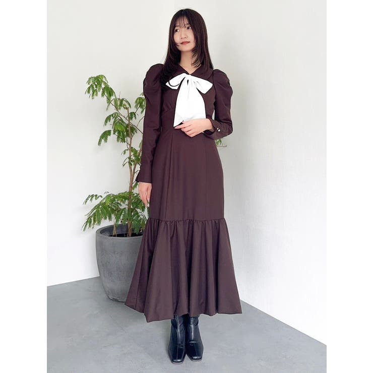 バルーンチェックワンピース | dazzlin | 詳細画像13 